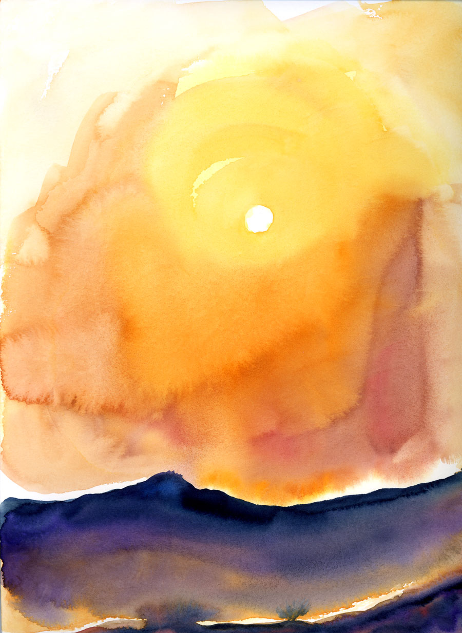 ByMoonSun - watercolour by Ana Nelson